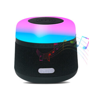Portable Light LED Wireless Charger Bluetooth Speaker with Microphone- USB Charging_0
