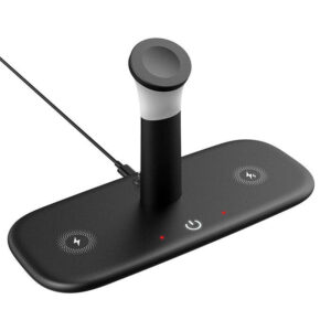 3-in-1 Multi-Functional Desk Lamp and Wireless Charger- USB Imterface_0