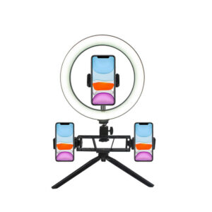 26cm Dual-Device Mount LED Fill Ring Light- USB Interface_0