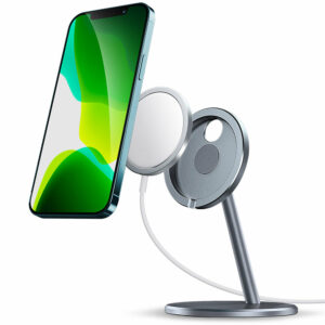 Aluminum Wireless Magnetic Mobile Phone Holder MagSafe Compatible_0