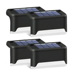 LED Light Solar Powered Staircase Step Light for Outdoor Use_0