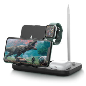 Wireless Charging Station for Phone Watch Pen Earphones- USB Powered_0