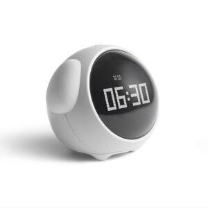 Cute Pixel Children’s Bedside Emoji Alarm Clock- USB Charging_0