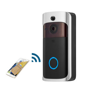 Battery Operated HD Smart Wi-Fi Security Video Doorbell_0