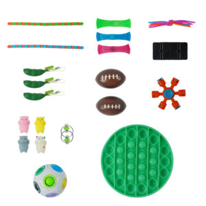 22-Piece Decompression Fidget Sensory Toy Set Stress Relief Toy Kit_0