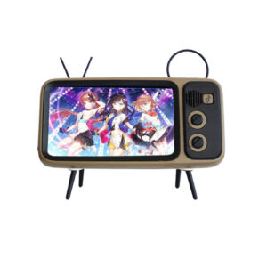 Creative Retro Vintage Mobile Phone Holder and Wireless Speaker_0