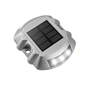 Solar Powered LED Drive Way Warning Step Guide Lights_0