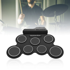 Electronic Drum Kit Musical Roll-up Drum Set for Kids_0