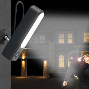 1080P Outdoor Night Vision Security Camera and Wall Lamp_0